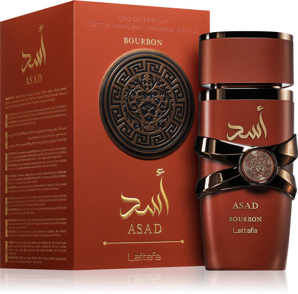 Lattafa Asad Bourbon M EDP 3.4oz
