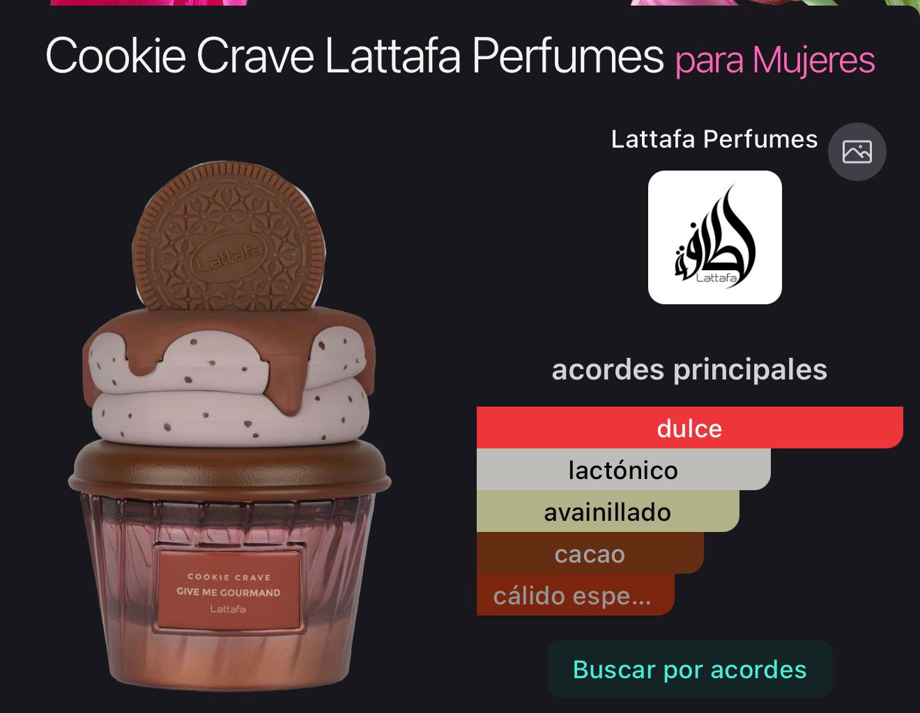 Lattafa Cookie Crave U EDP 3.0 oz - Give Me Gourmand
