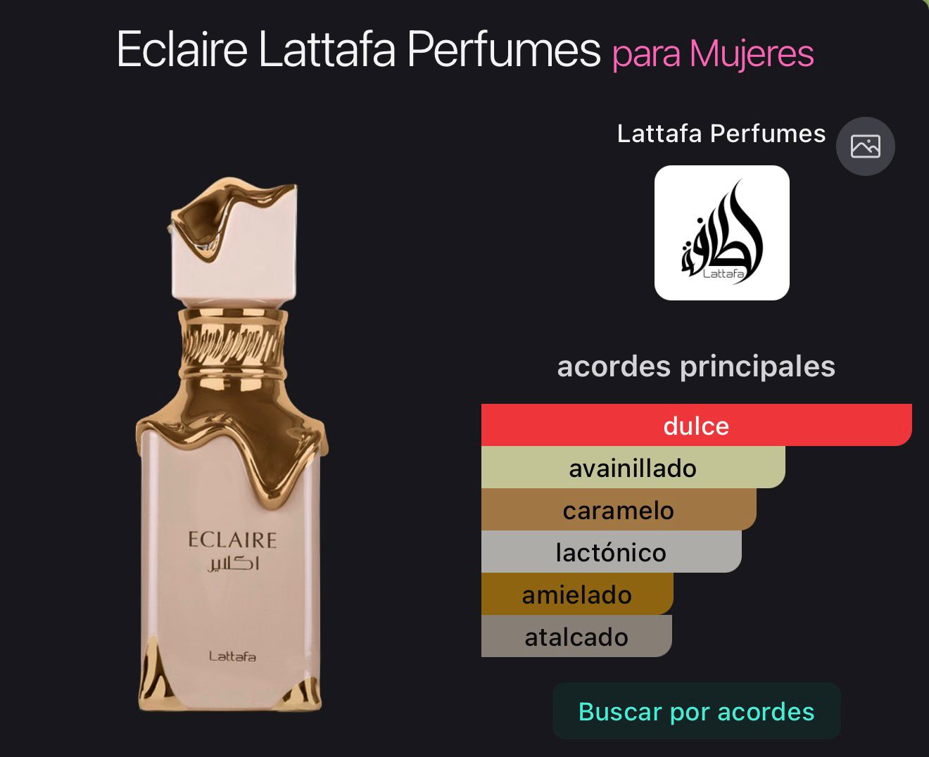 Lattafa Eclaire U EDP 3.4oz