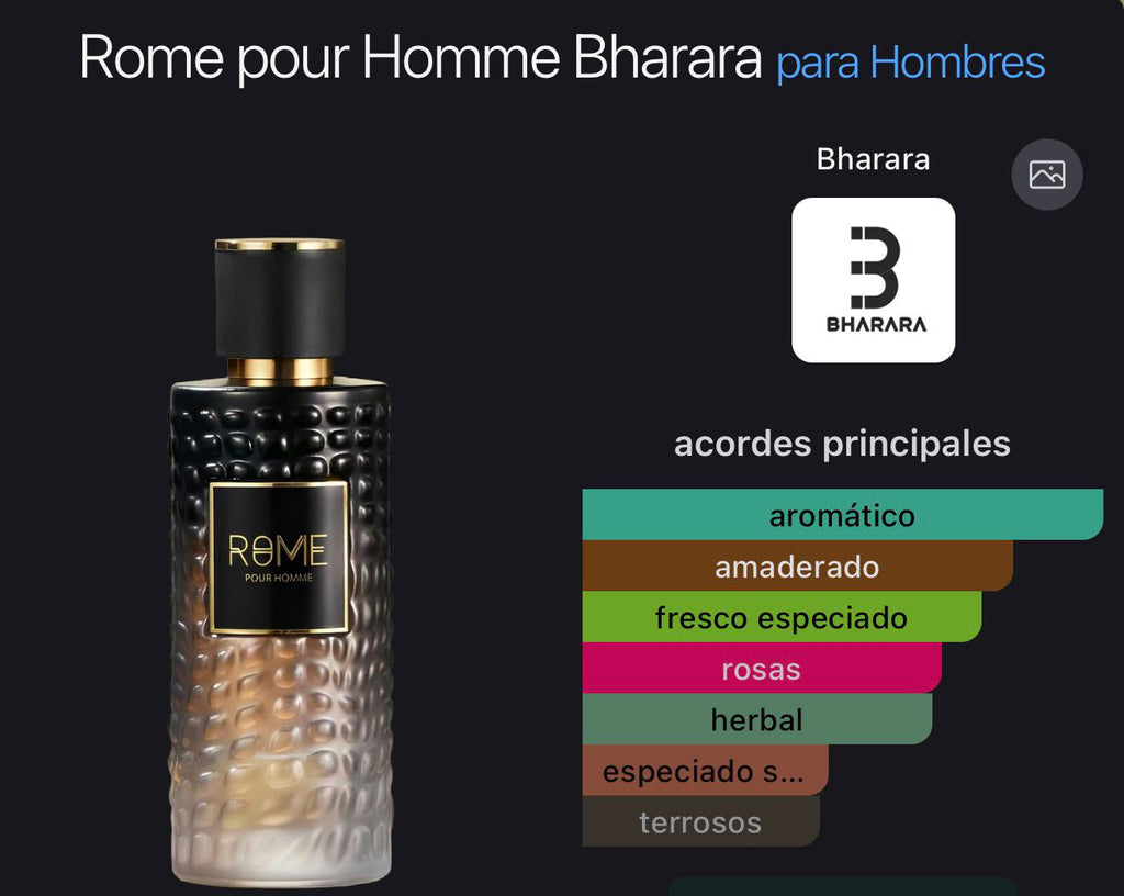 Mast Perfume Rome Pour Homme M EDP 3.4oz