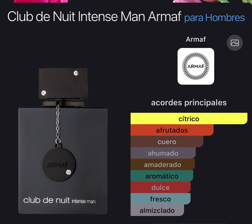 Armaf Club de Nuit Intense M EDT 3.4 oz